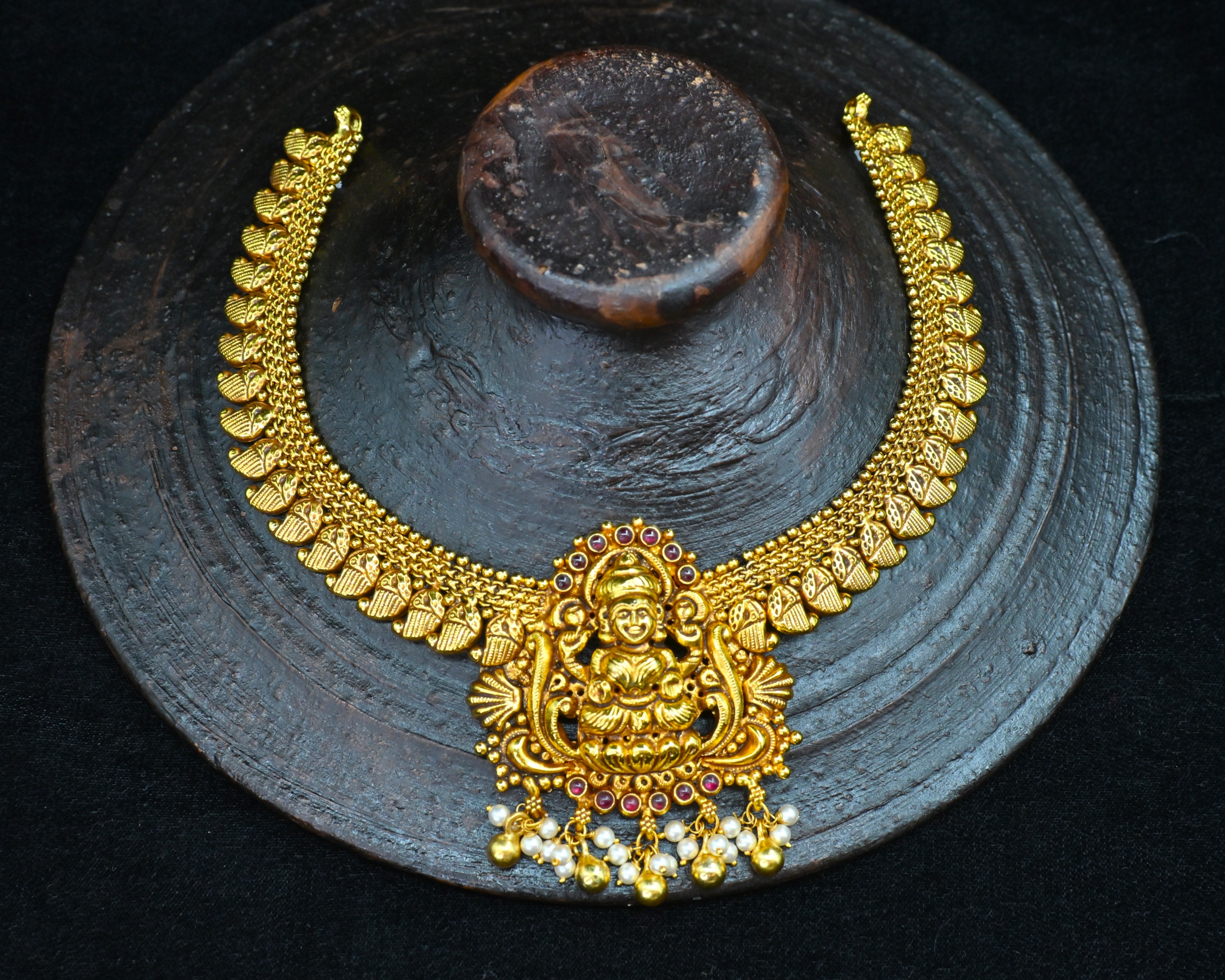 Temple Silver Necklace1001