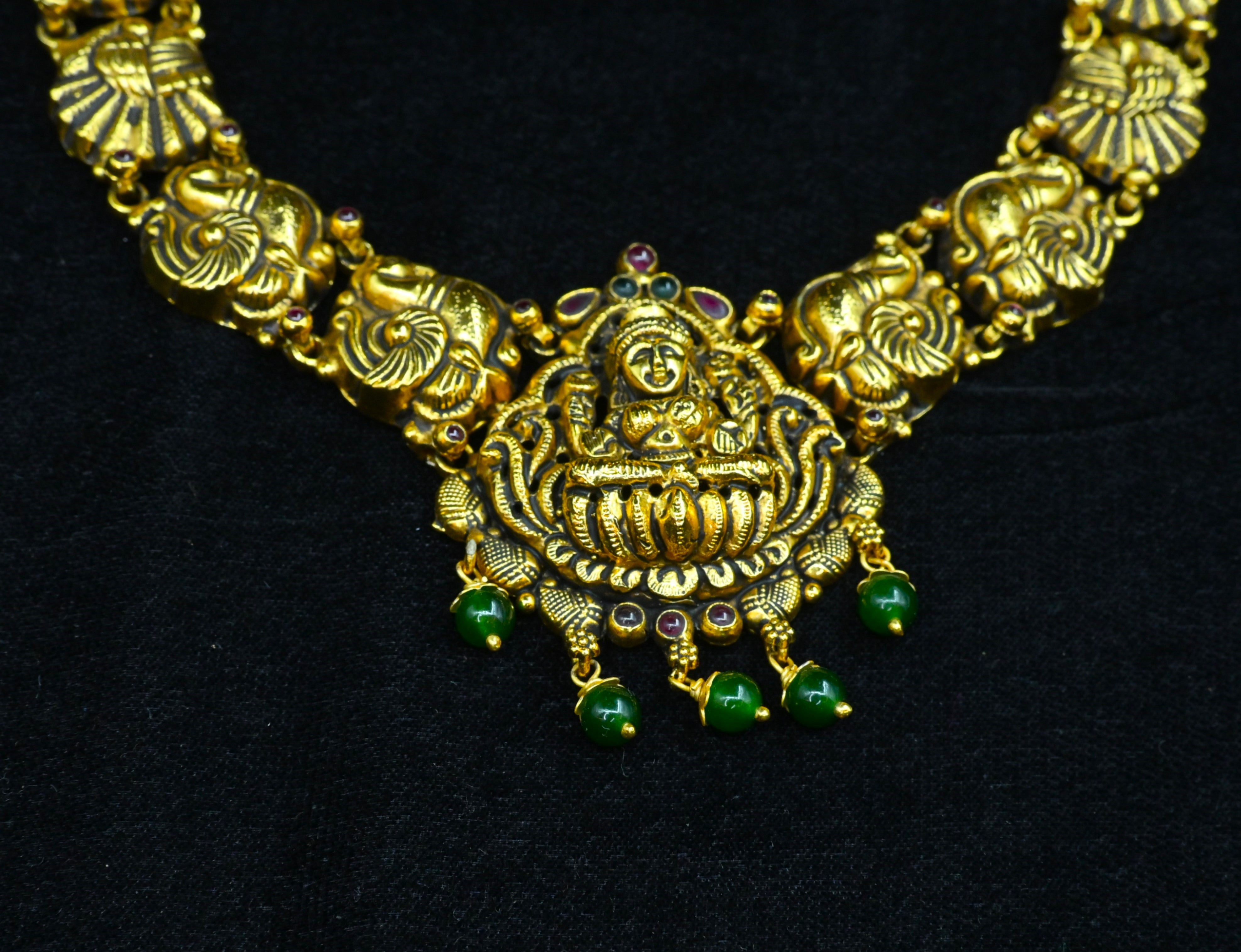 Temple Silver Necklace1017