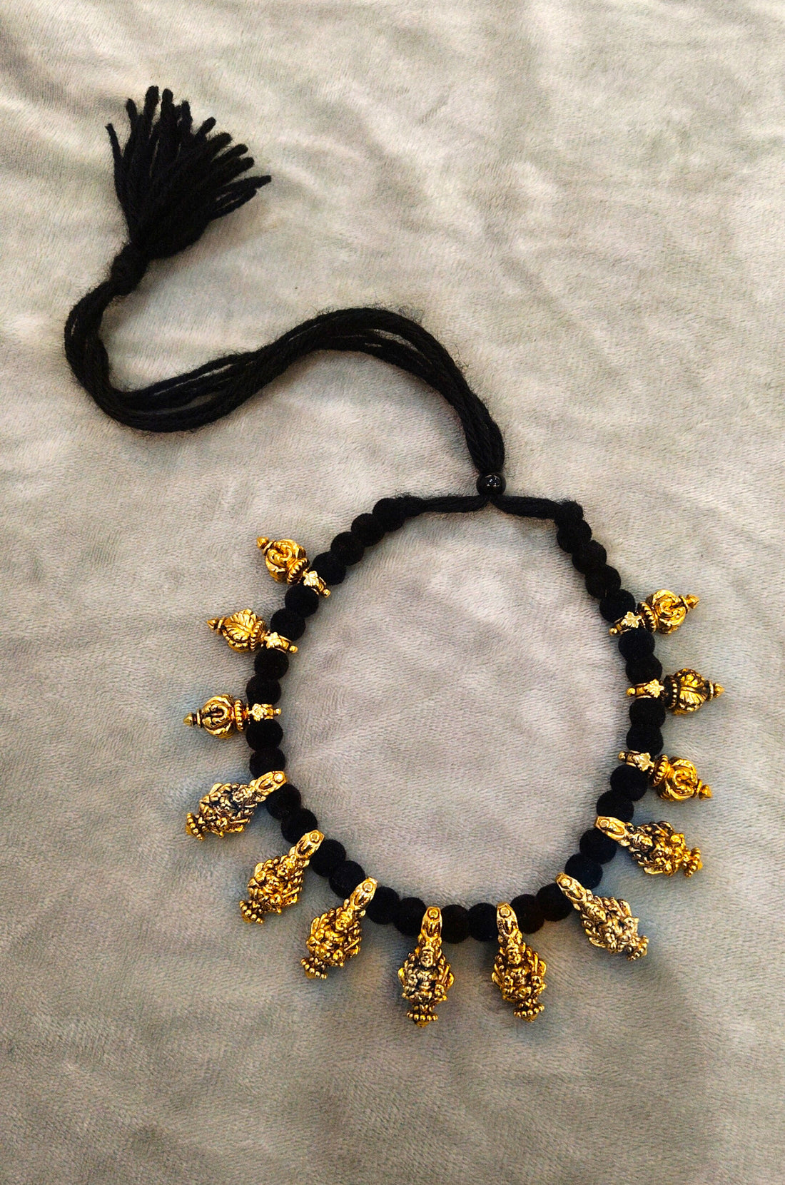 Temple Silver Necklace1033