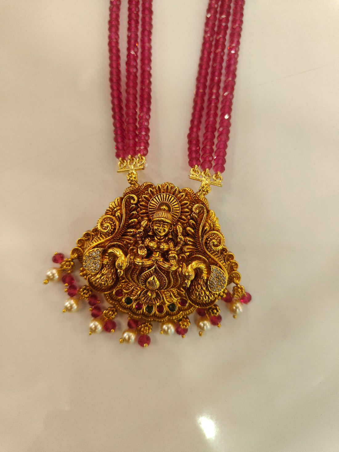 CraftJuel Signature Long Necklace – Traditional Royal Look